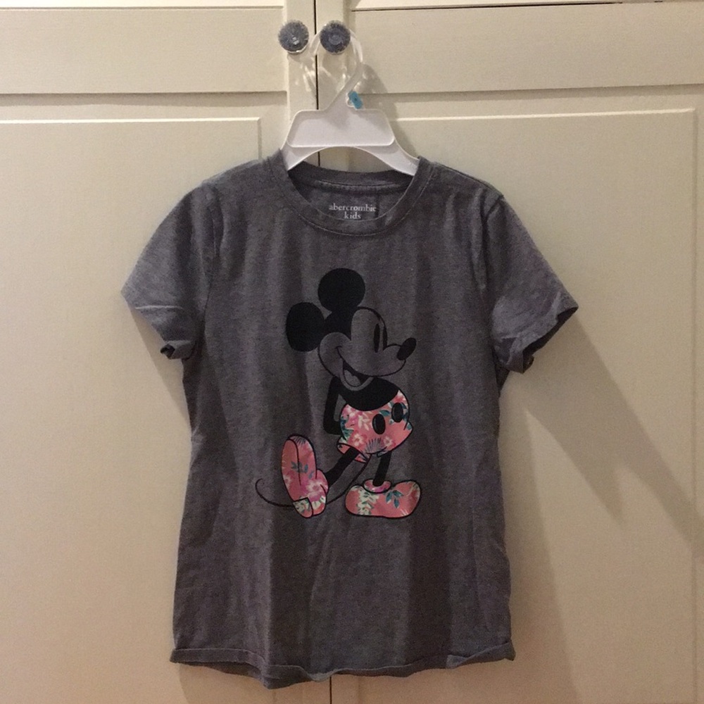abercrombie kids mickey mouse pattern t-shirt